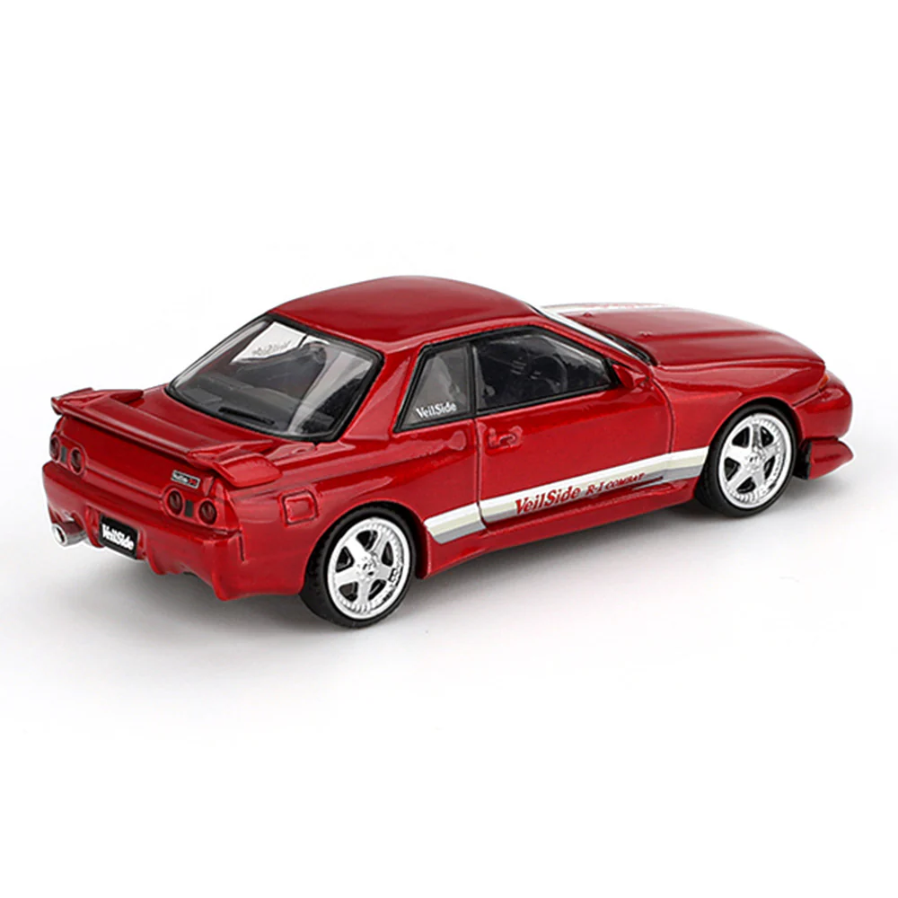 Mini GT MGT00987-R 1/64 Nissan Skyline GT-R (R32) VeilSide Combat C-I Gem Red - Image 2