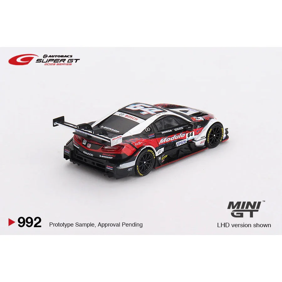Mini GT MGT00992-BL Honda NSX-GT Type S GT500 No.64 Modulo NSX-GT Modulo Nakajima Racing 2023 SUPER GT Series - Image 3