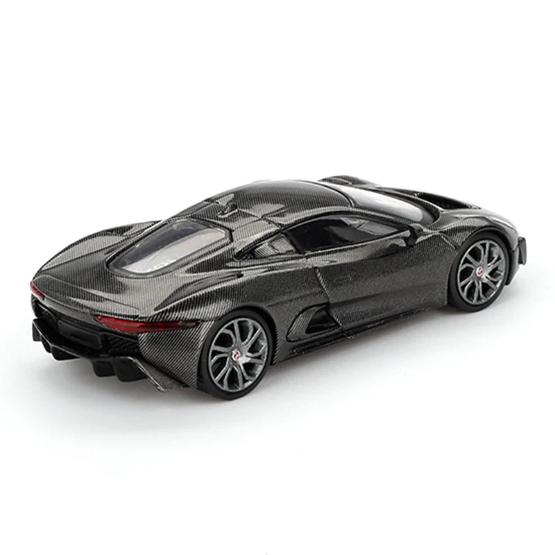 Mini GT MGT00997-L 1/64 Jaguar C-X75 Test Car - Carbon Fiber - Image 4