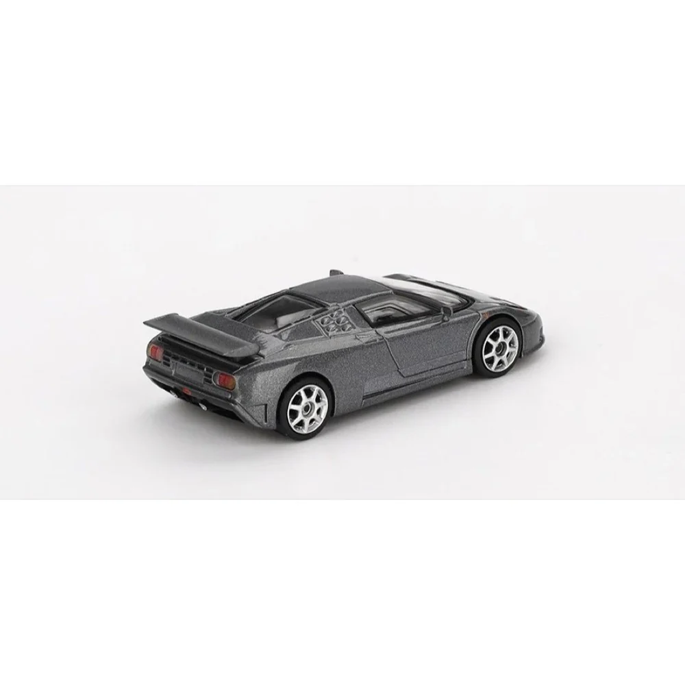 Mini GT MGT01002-L Bugatti EB110 Super Sport Grigio Scuro - Image 2