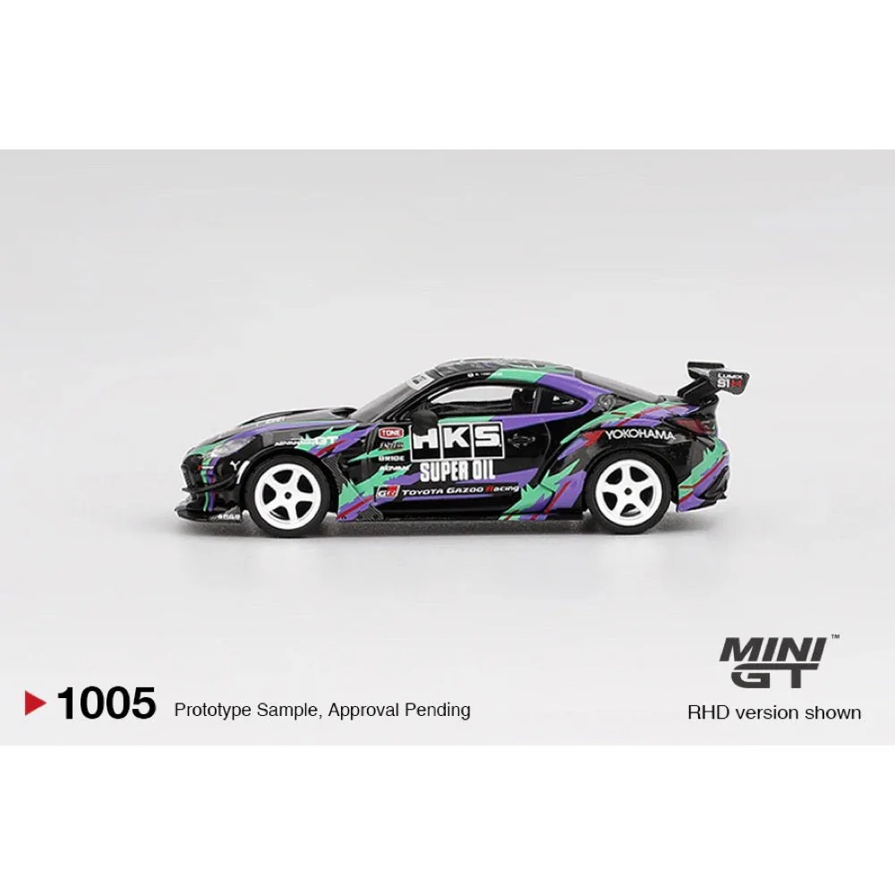 Mini GT MGT01005-R 1/64 Toyota GR86 HKS TYPE R 2022 Tokyo Auto Salon - Image 6