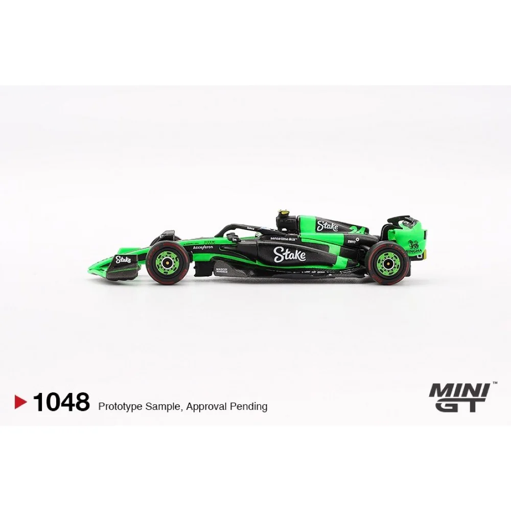 Mini GT MGT01048-L 1/64 Kick Sauber C44 #24 Guanyu Zhou 2024 F1 2024 Chinese GP - Image 3