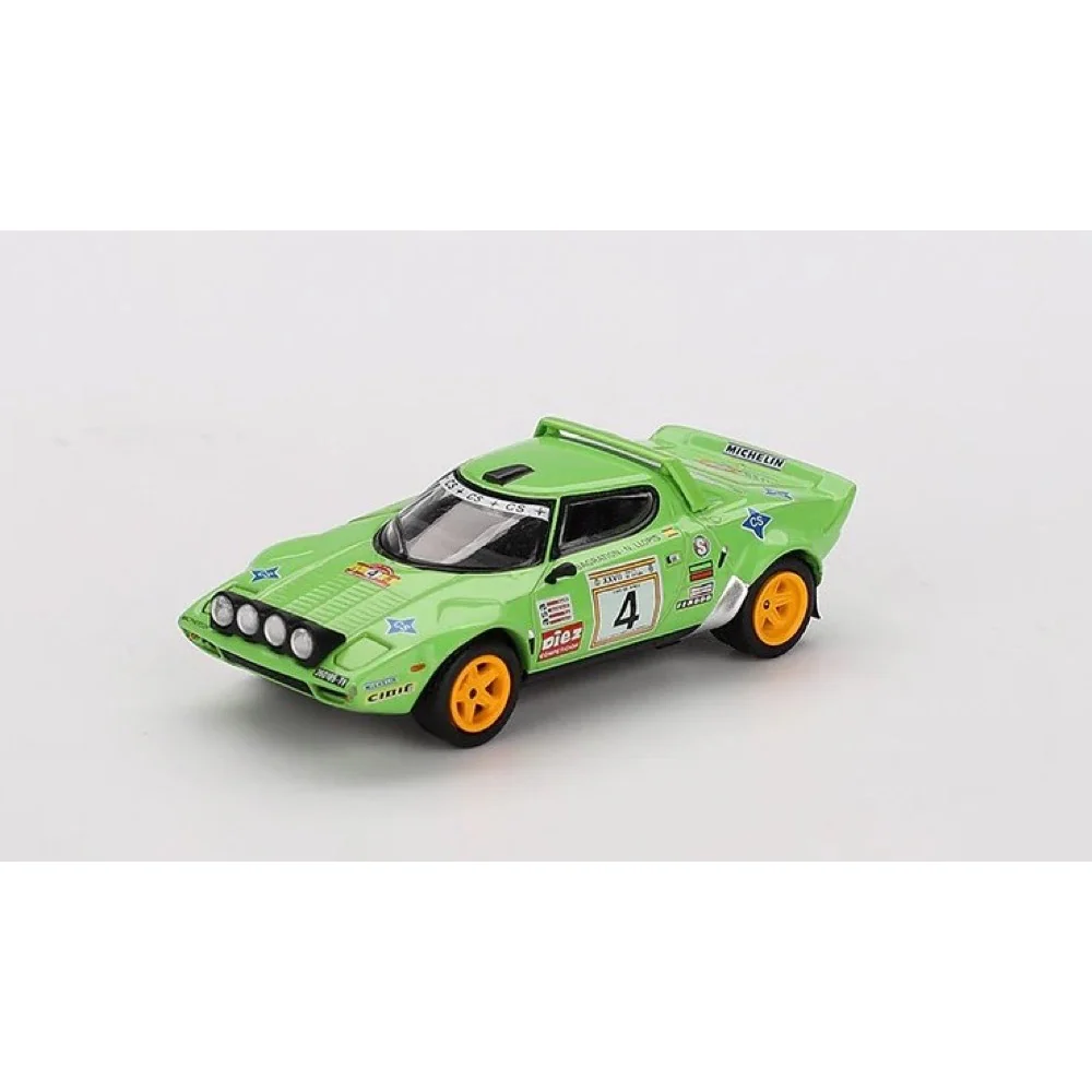 Mini GT MGT01050-L 1/64 Lancia Stratos HF #4 1979 Spanish Rally Champion