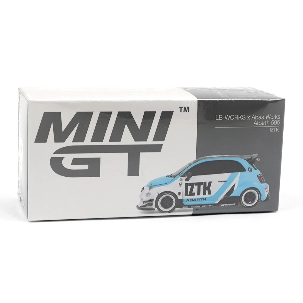 Mini GT MGT01051-L 1/64 Abarth 595 LB-WORKS x Abas Works IZTK - Image 4