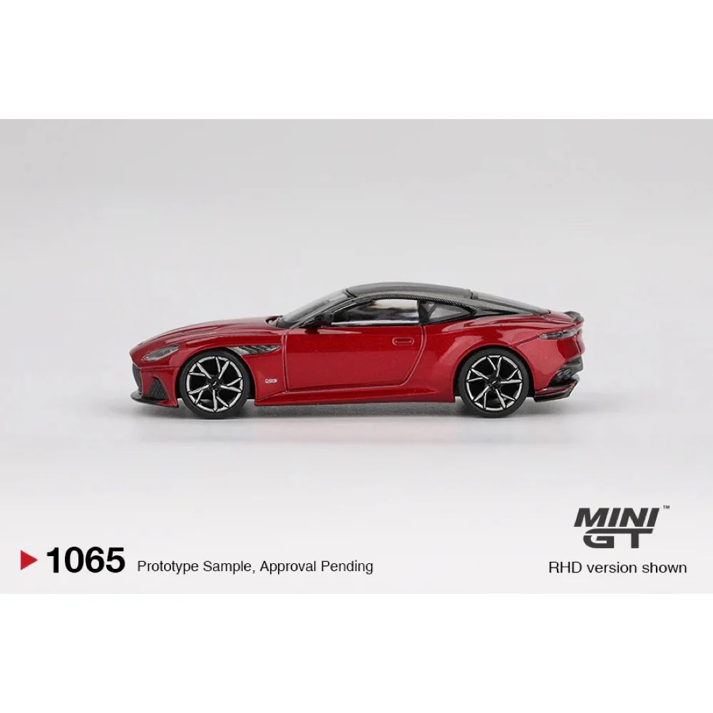 Mini GT MGT01065-R 1/64 Aston Martin DBS Hyper Red - Image 3