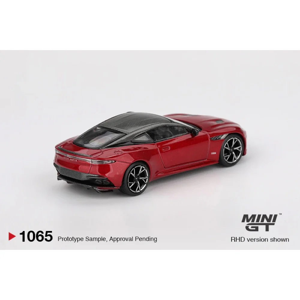 Mini GT MGT01065-R 1/64 Aston Martin DBS Hyper Red - Image 4