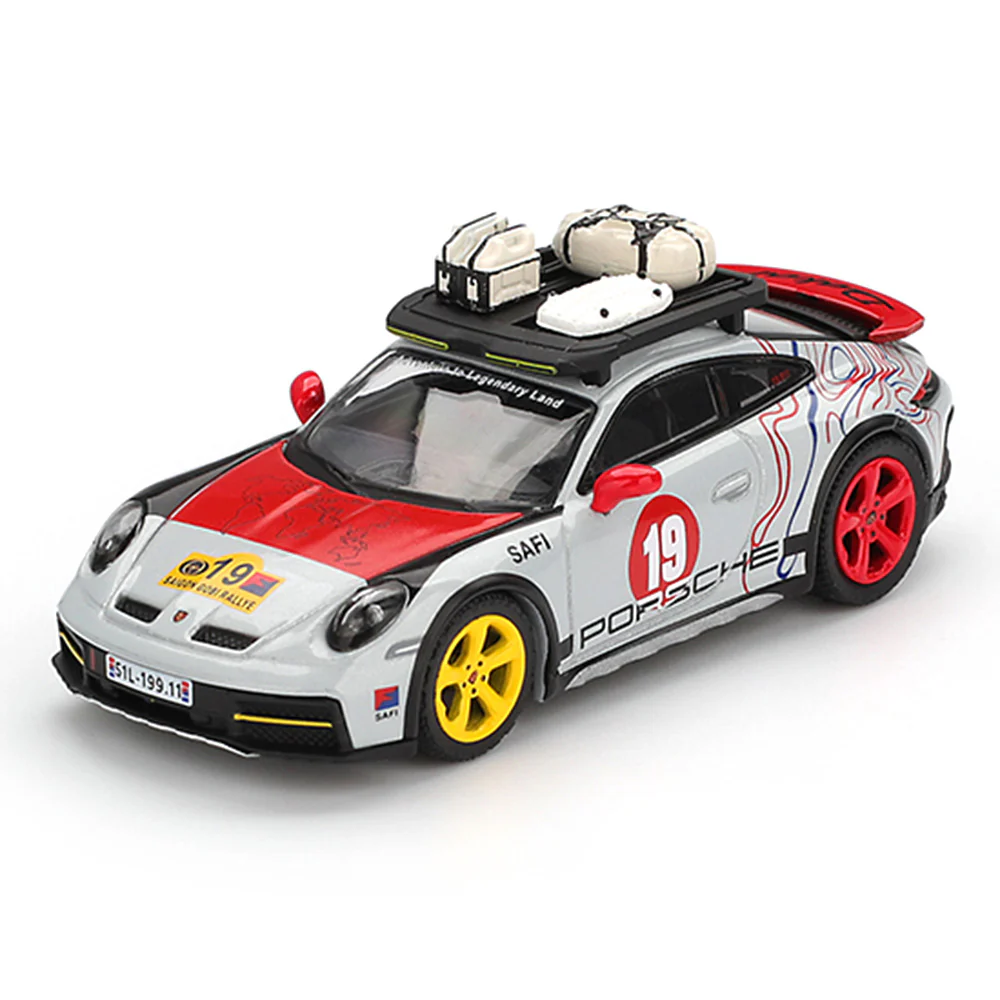 Mini GT MGT01068-L 1/64 Porsche 911 Dakar "Uncle Rally"