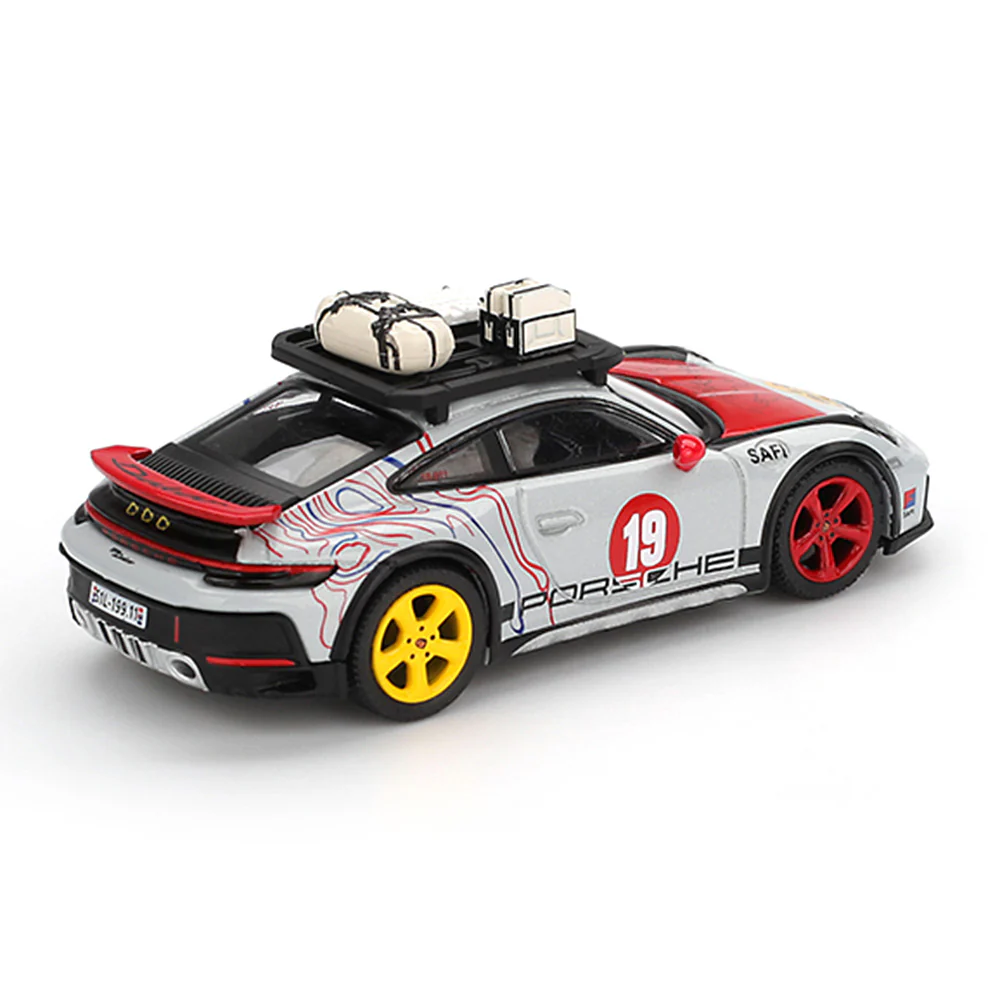 Mini GT MGT01068-L 1/64 Porsche 911 Dakar "Uncle Rally" - Image 2