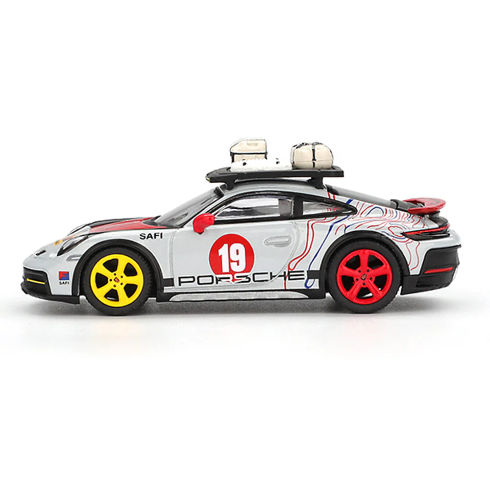 Mini GT MGT01068-L 1/64 Porsche 911 Dakar "Uncle Rally" - Image 3