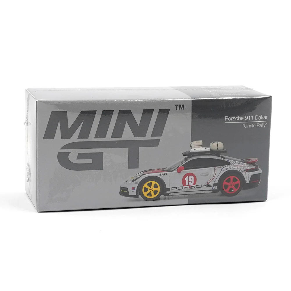 Mini GT MGT01068-L 1/64 Porsche 911 Dakar "Uncle Rally" - Image 4