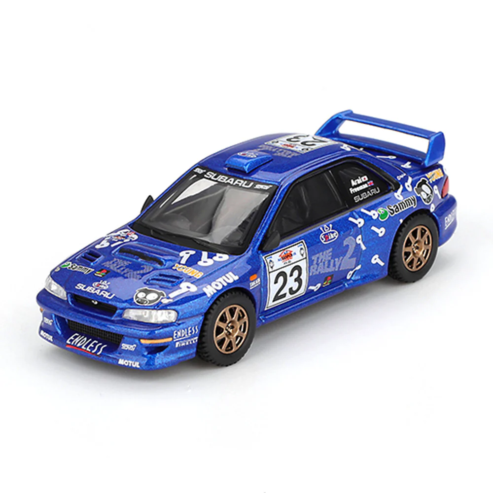 Mini GT MGT01078-L 1/64 Subaru Impreza WRC99 No.23 2000 Acropolis Rally