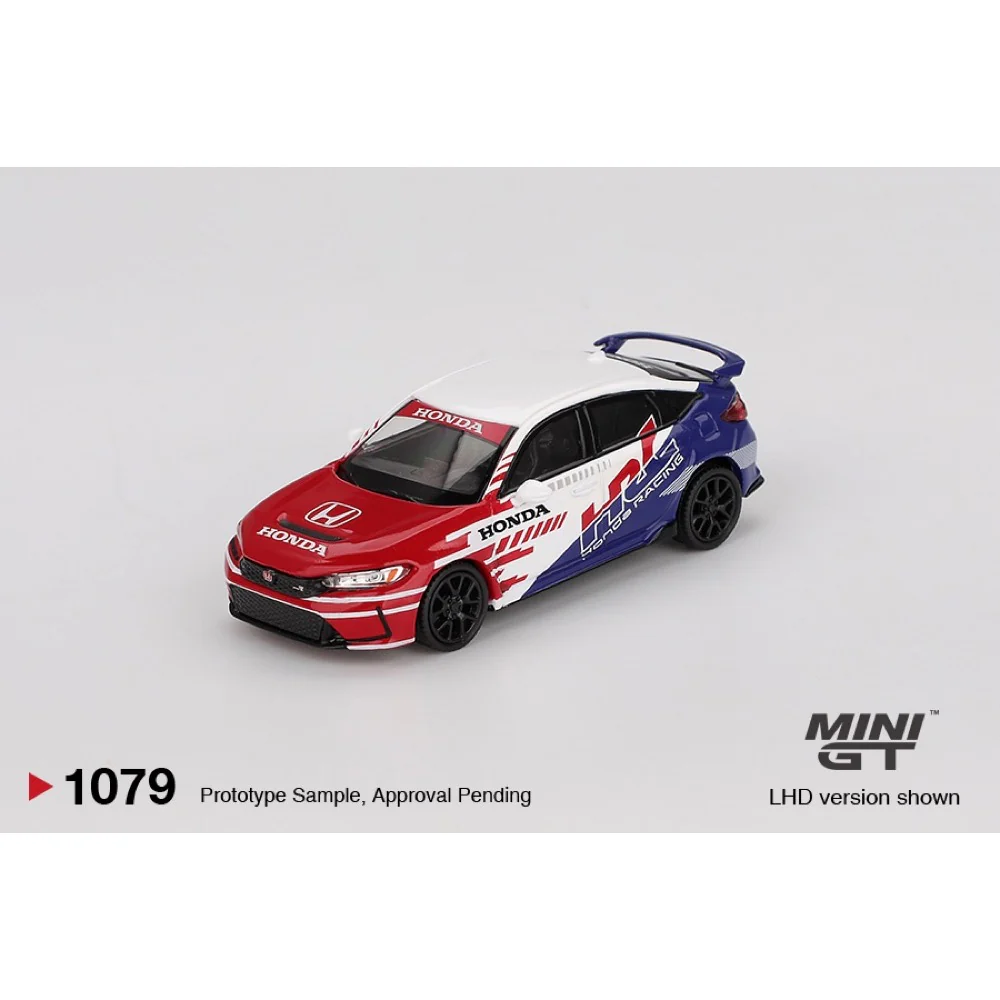 Mini GT MGT01079-L 1/64 Honda Civic Type R 2024 Pace Car HRC - Image 2