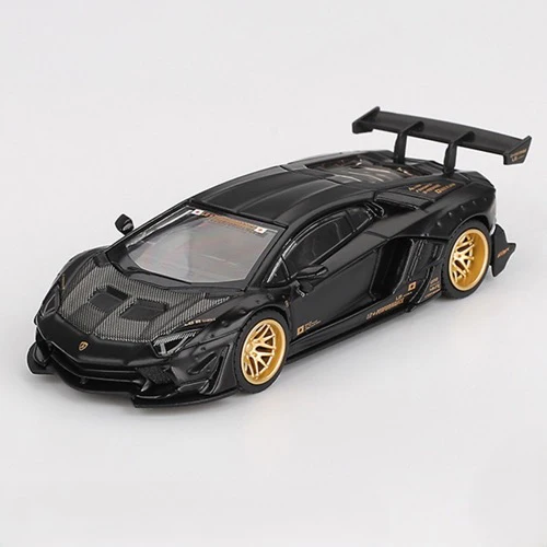 Mini GT MGT01087-R 1/64 LB Works Lamborghini Aventador Limited Edition Matte Black