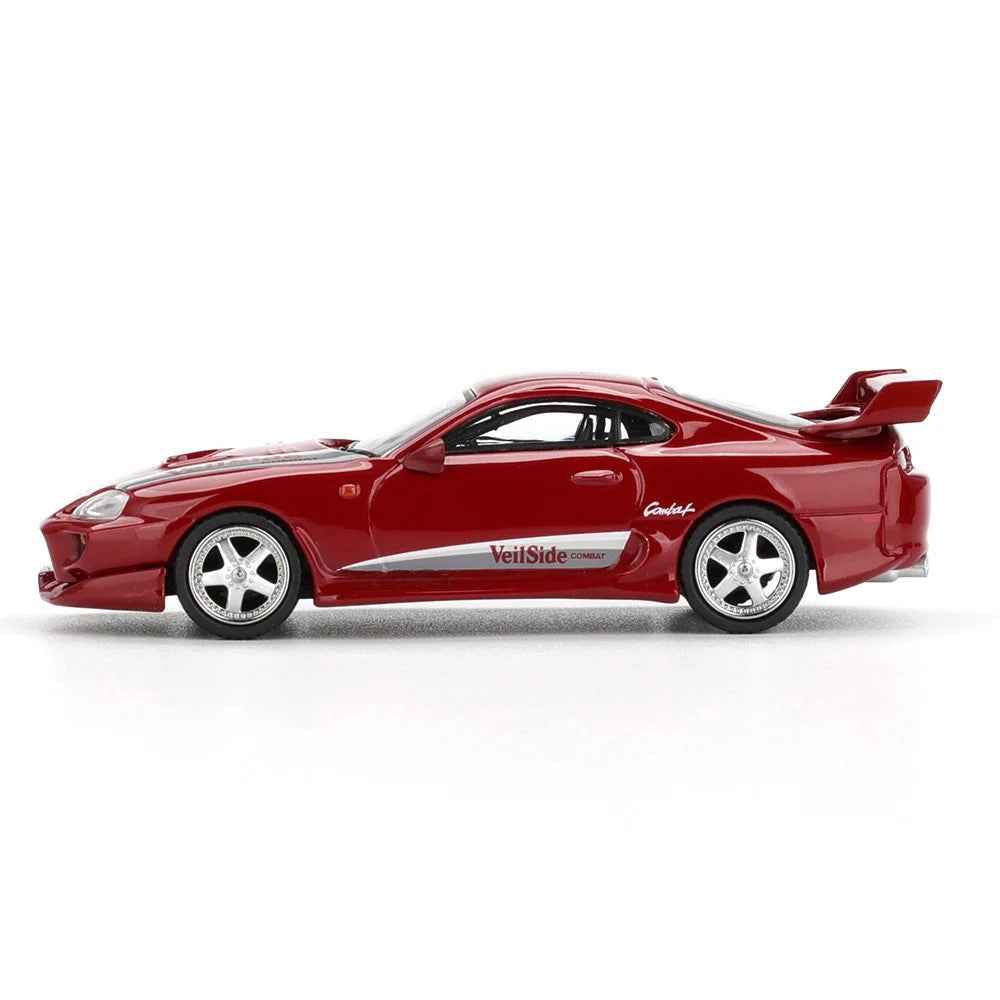 Mini GT MGT01094-R 1/64 Toyota Supra VeilSide Combat V-I Red - Image 3