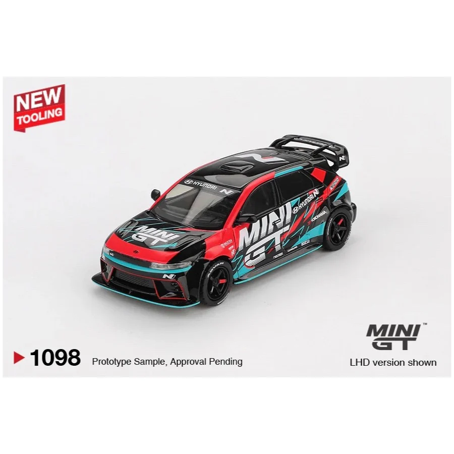 Mini GT MGT01098-L 1/64 Hyundai Ioniq 5N MINI GT RS-01T 2025 Tokyo Auto Salon - Image 4
