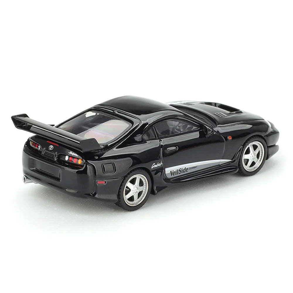 Mini Gt MGT01107-R 1/64 Toyota Supra VeilSide Combat V-II Black - Image 2