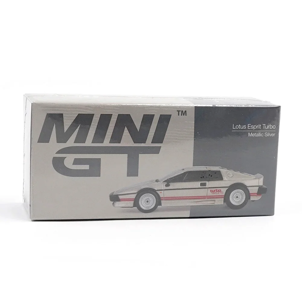 Mini GT MGT01109-R 1/64 Lotus Esprit Turbo Metallic Silver - Image 11