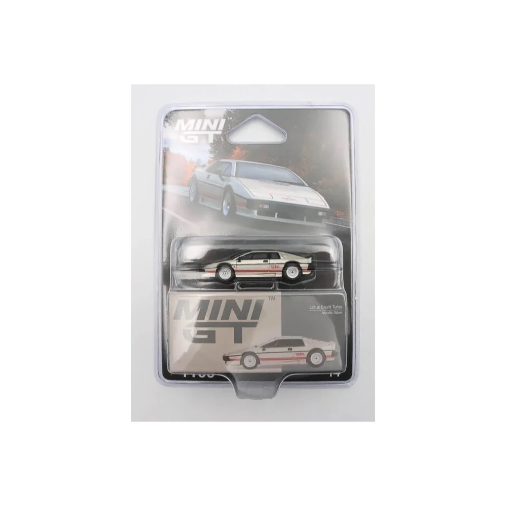 Mini GT MGT01109-R 1/64 Lotus Esprit Turbo Metallic Silver - Image 12