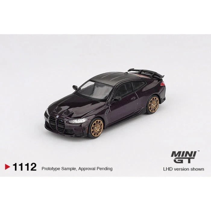 Mini GT MGT01112-R 1/64 BMW M4 M-Performance G82 Daytona Violet - Image 2
