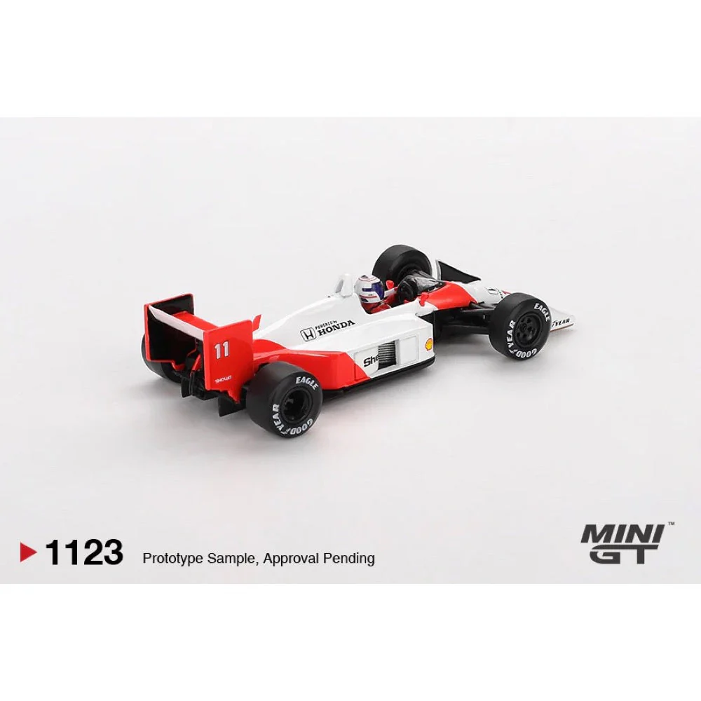 Mini GT MGT01123-L 1/64 McLaren MP4/4 No.11 Alain Prost 1988 Japanese Grand Prix 2nd Place - Image 2