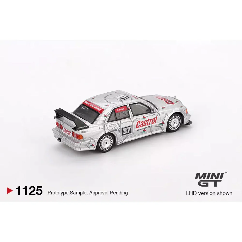 Mini GT MGT01125-L 1/64 Mercedes-Benz 190E 2.5-16 Evolution II No.37 1995 SE Asia Touring Car Championship - Image 3