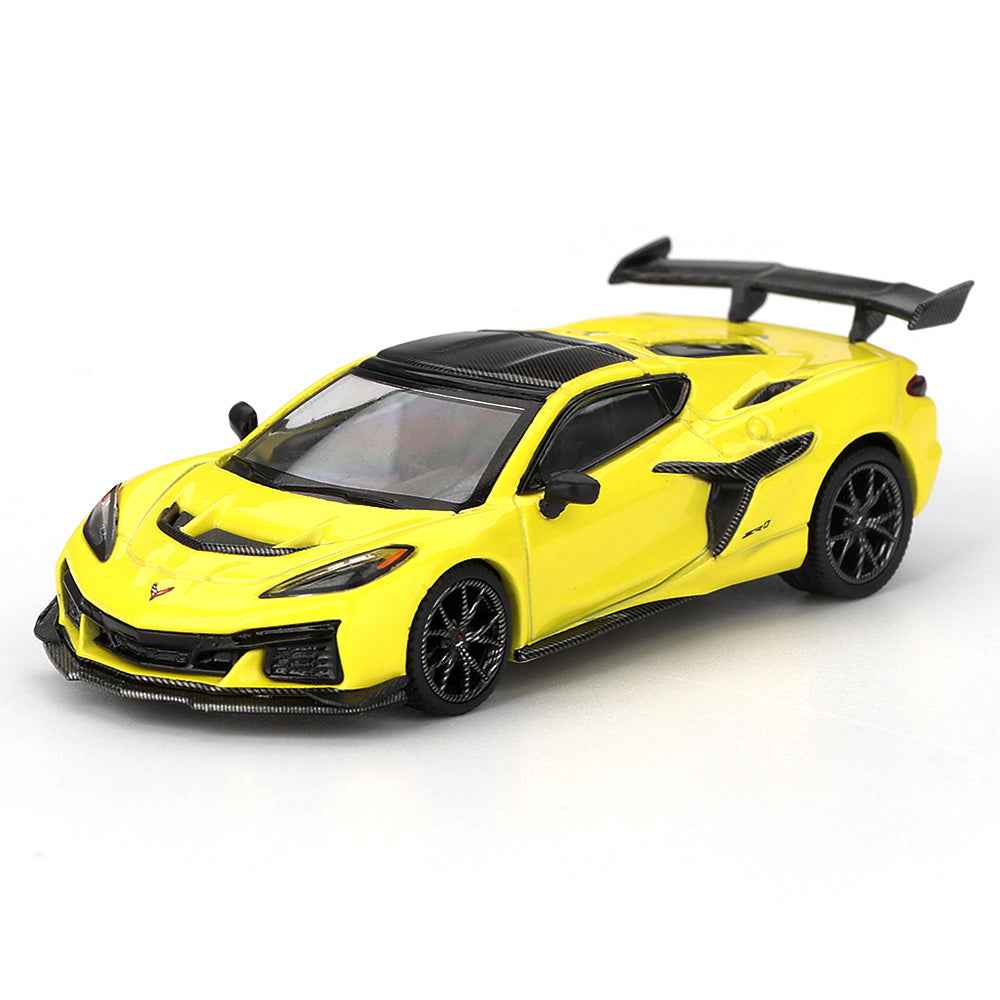 Mini GT MGT01158-L 1/64 Chevrolet Corvette ZR1 Accelerate Yellow