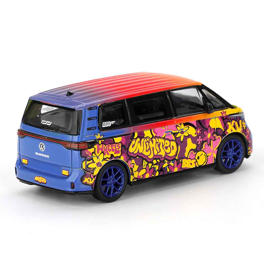 Mini GT MGT01159-L 1/64 Volkswagen ID.Buzz KW/BBS - Image 2