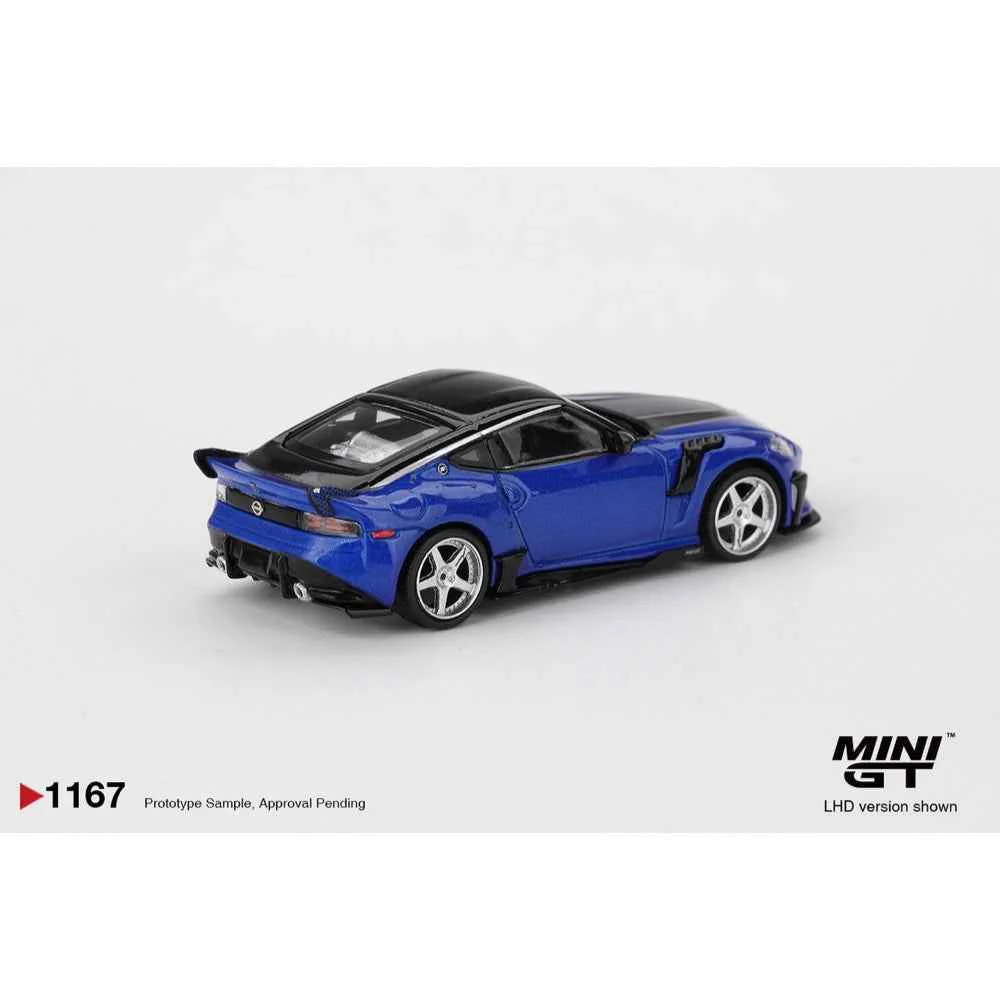 Mini GT MGT01167-R 1/64 Nissan Z VeilSide FFZ400 Seiran Blue - Image 2
