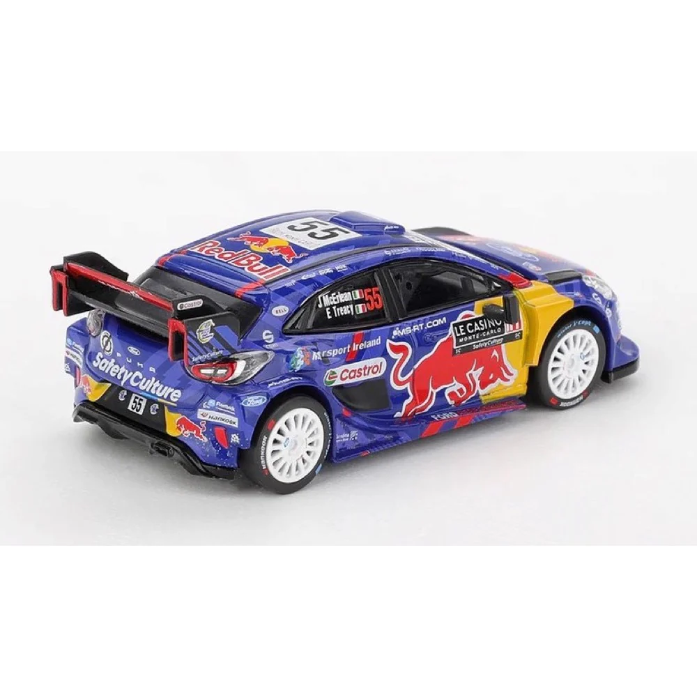 Mini GT MGT01176-L 1/64 Ford Puma Rally1 No.55 M-Sport Ford WRT 2025 Rally Monte-Carlo - Image 2