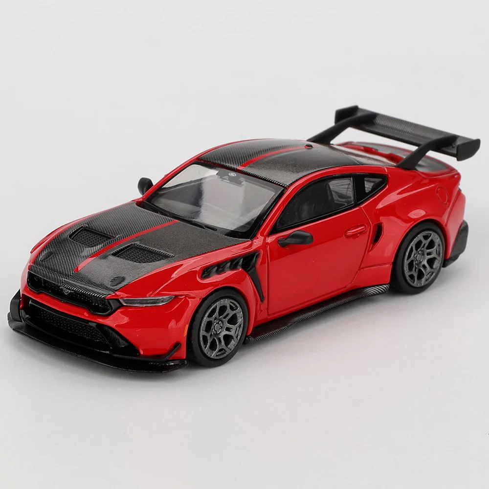 Mini GT MGT01196-L 1/64 Ford Mustang GTD Race Red