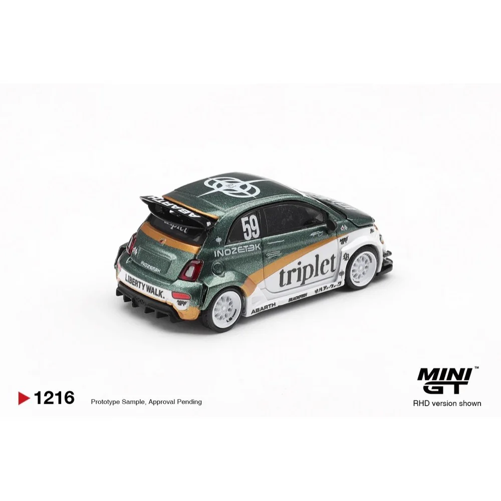 Mini GT MGT01216-R Abarth 595 LB-Works TY Edition - Image 2