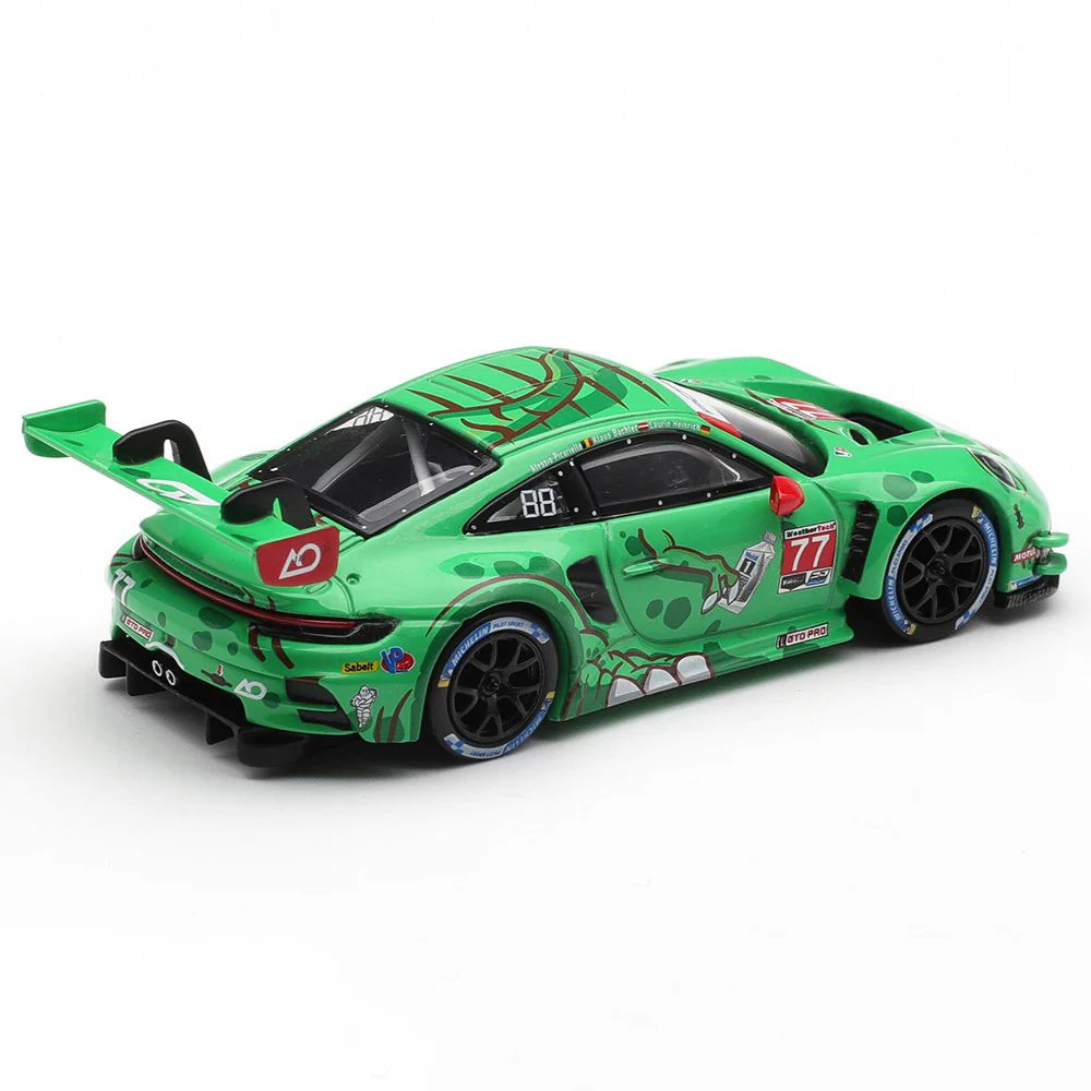 Mini GT MGT01218-L Porsche 911 GT3 R (992) No.77 AO Racing 2025 IMSA Sebring 12 Hrs Class Winner - Image 3