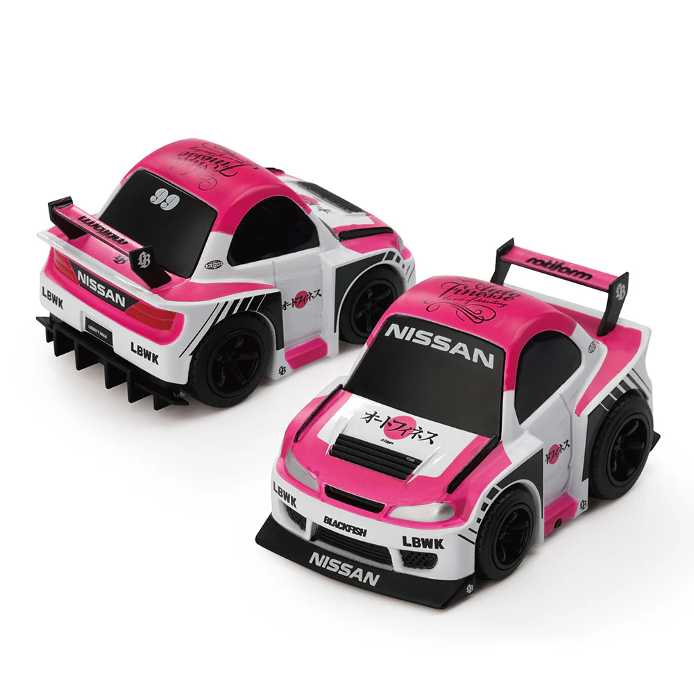 Mini GT QZ00502-BL QubeCarz Nissan LB-Super Silhouette S15 Silvia Auto Finesse SEMA 2023 - Image 2