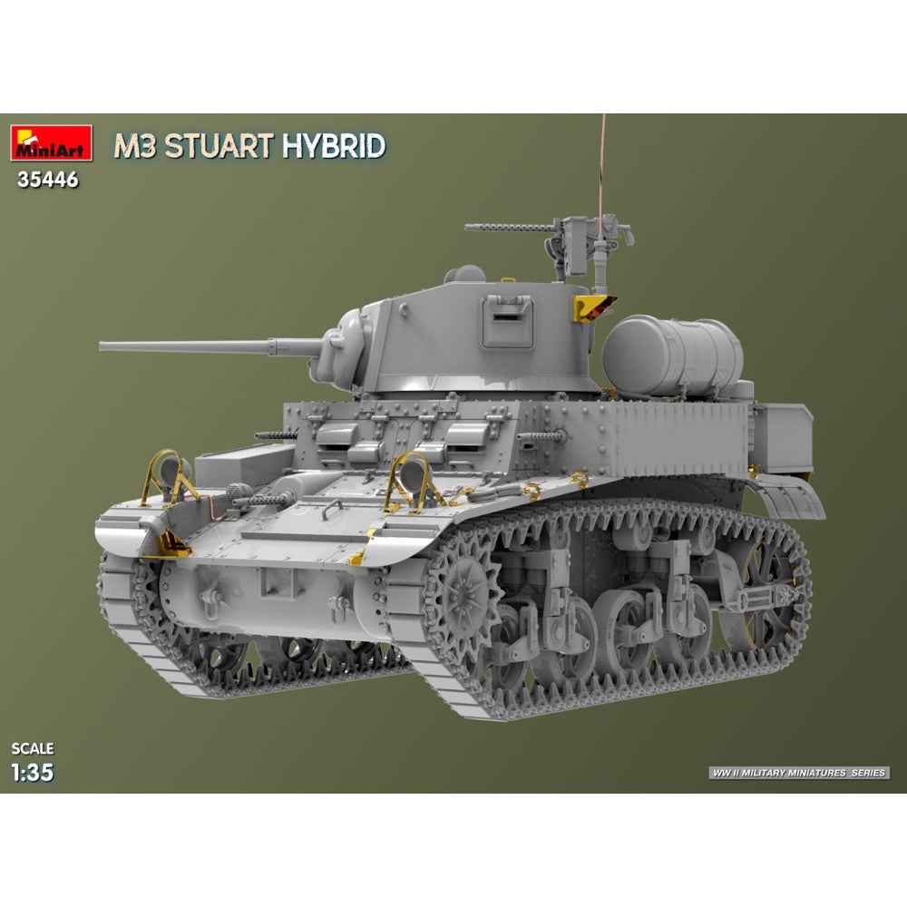Miniart 35446 1/35 M3 Stuart Hybrid - Image 2