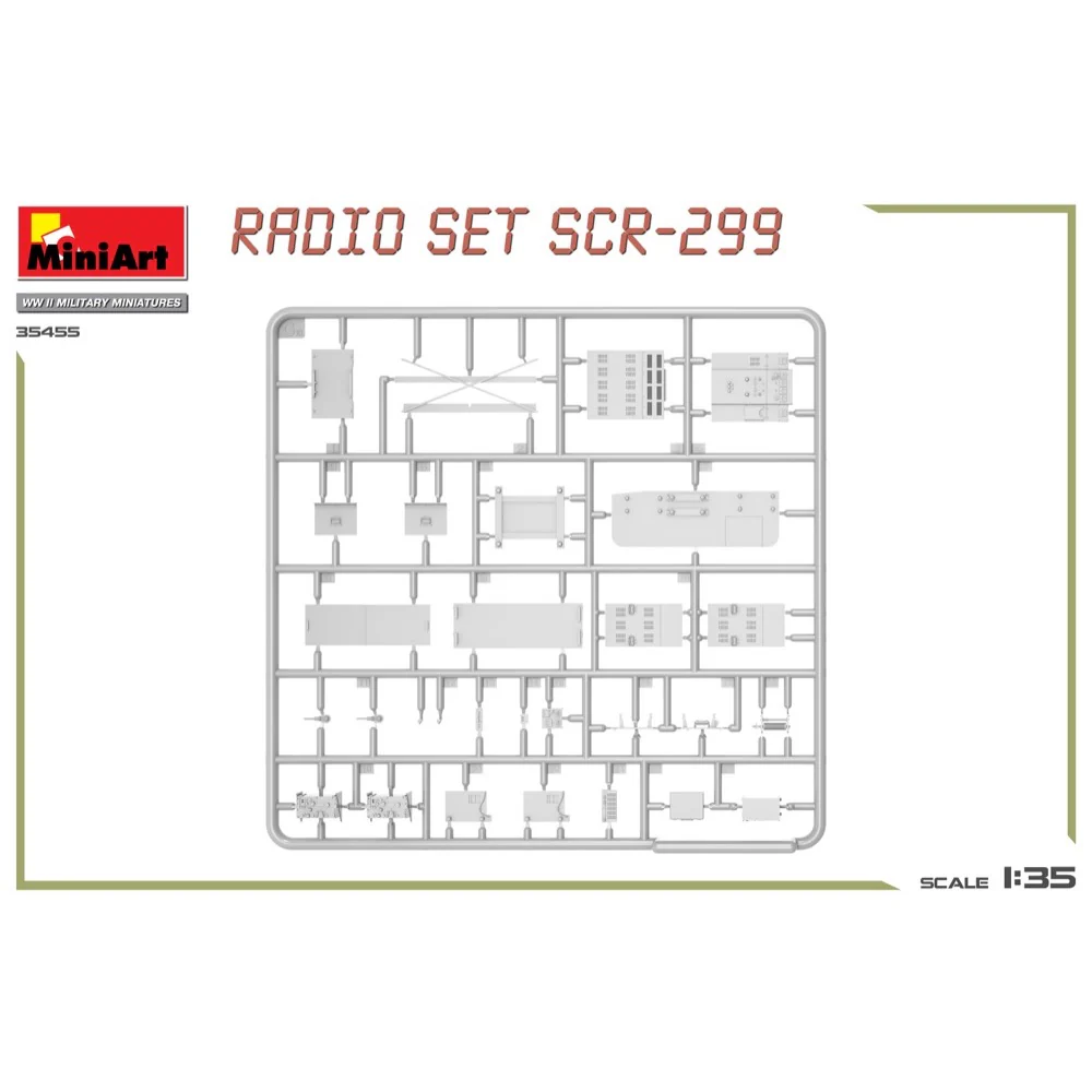 MiniArt 35455 1/35 U.S. Radio Set SCR-299 - Image 3