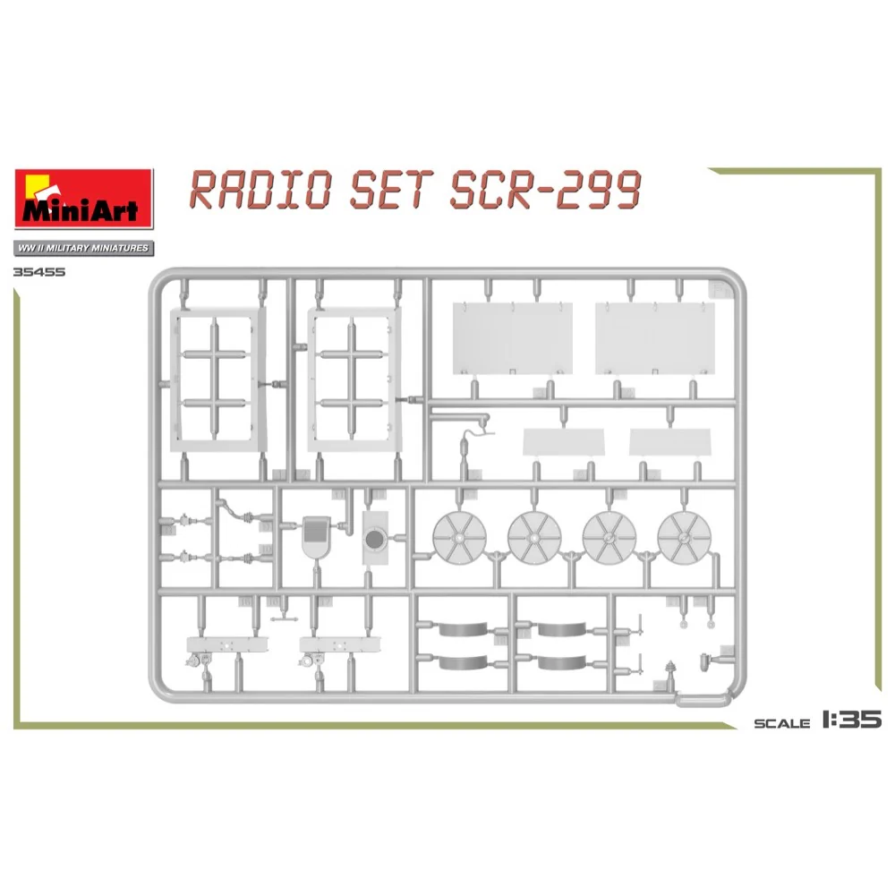 MiniArt 35455 1/35 U.S. Radio Set SCR-299 - Image 4