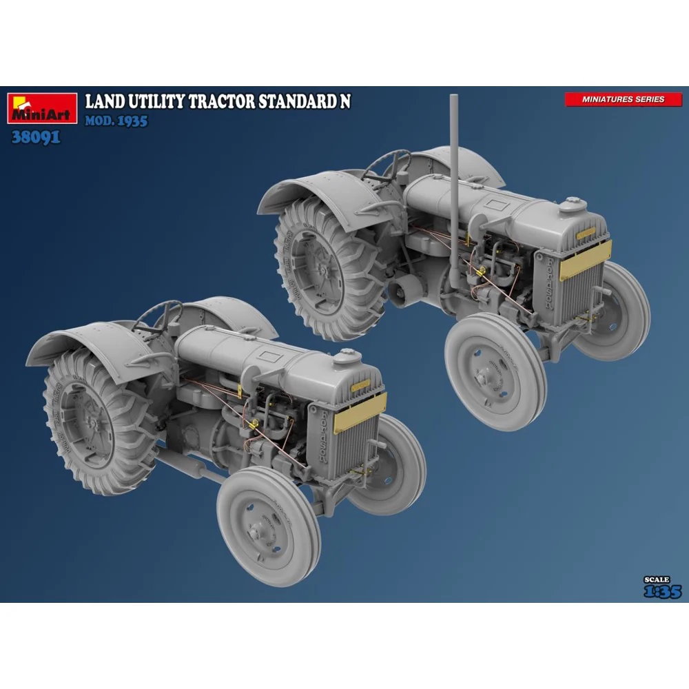 Miniart 38091 Land Utility Tractor Standard N Mod. 1935 - Image 6