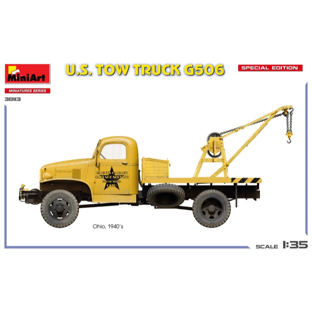 Miniart 38113 1/35 U.S. Tow Truck G506 - Image 3