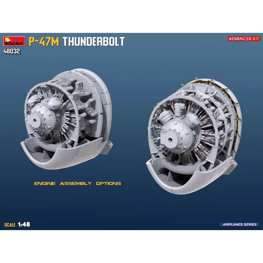 Miniart 48032 1/48 P-47M Thunderbolt - Image 11