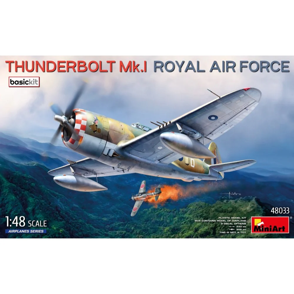 Miniart 48033 1/48 Thunderbolt Mk.I. Royal Air Force