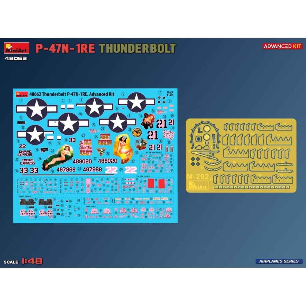 Miniart 48062 1/48 P-47N-1RE Thunderbolt - Image 6