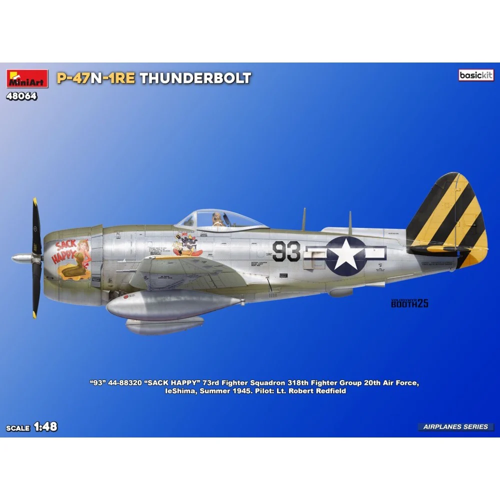 Miniart 48064 1/48 P-47N-1RE Thunderbolt - Image 2