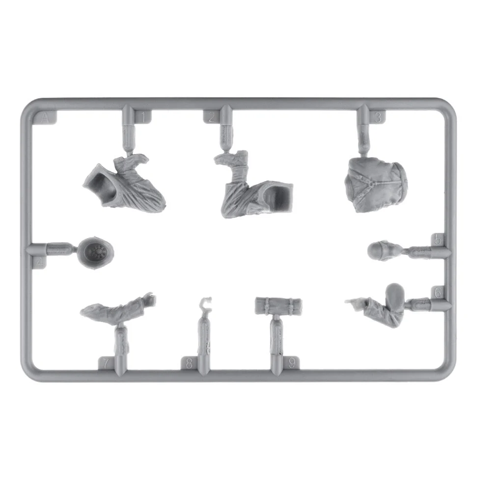 MiniArt 53024 1/35 German Tank Riders Set 2 RESIN HEADS - Image 3