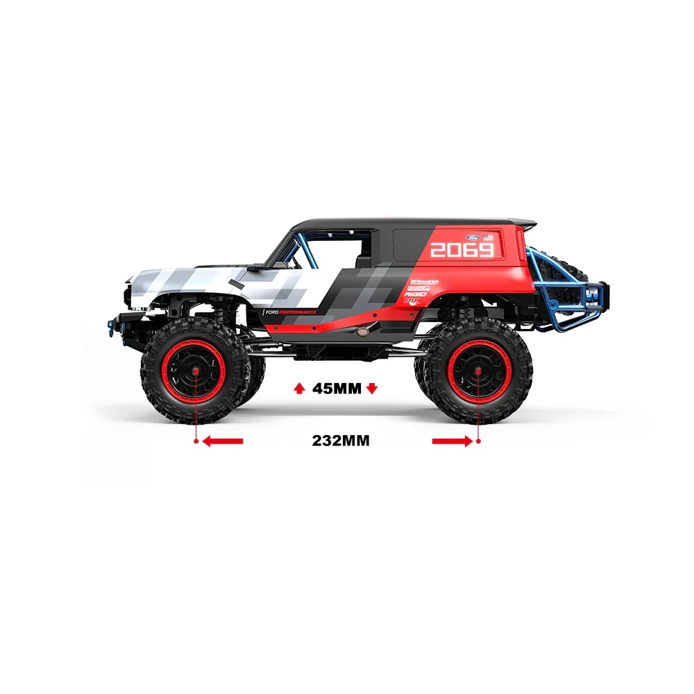 MJX 1/12 Hyper Go Ford Bronco R 4WD Brushless 2S RC Crawler - Image 23