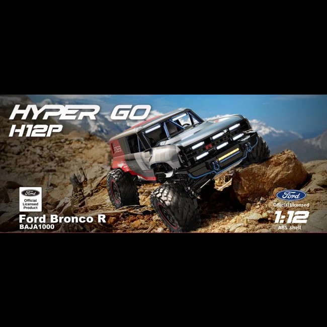 MJX 1/12 Hyper Go Ford Bronco R 4WD Brushless 2S RC Crawler - Image 24