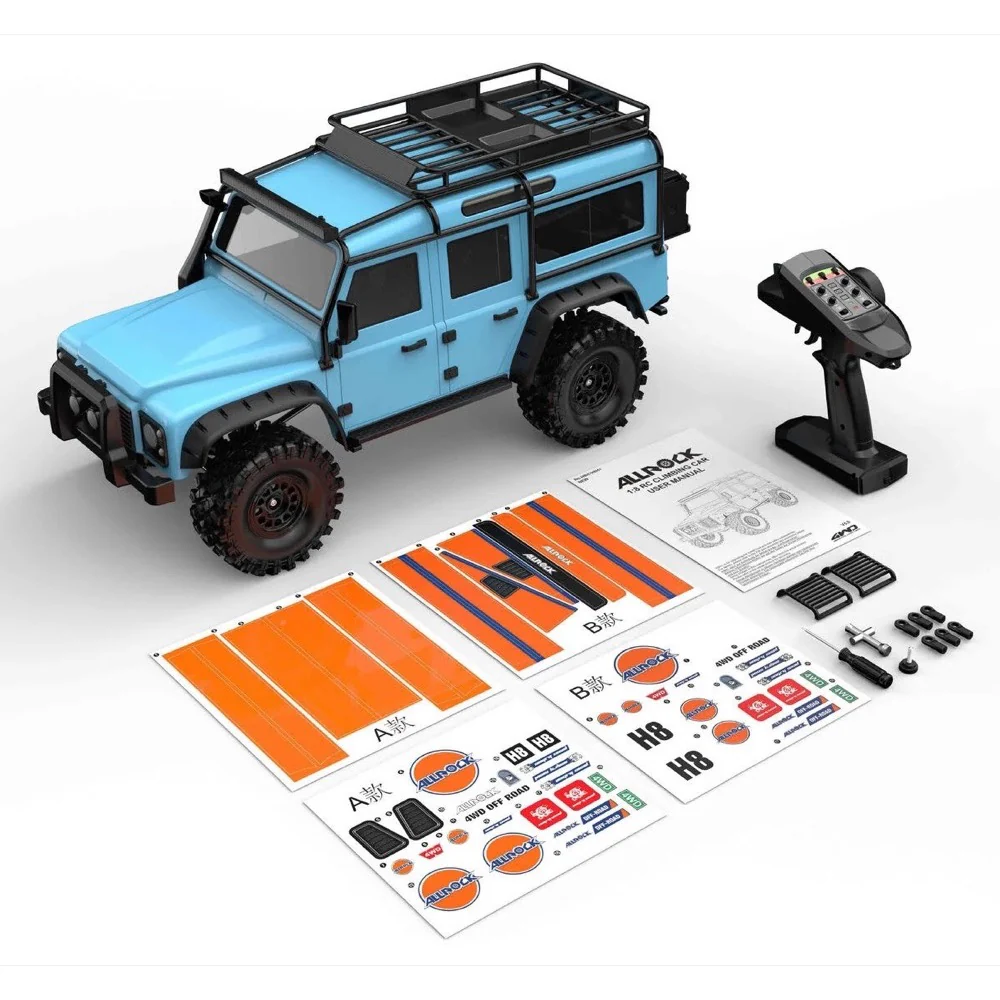MJX 1/8 Allrock 4WD Brushless RC Crawler - Image 2