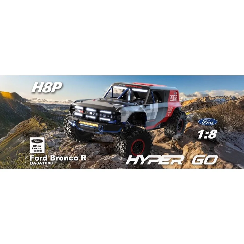 MJX 1/8 Ford Bronco R 4WD Brushless RC Crawler (Battery/charger inc) - Image 14
