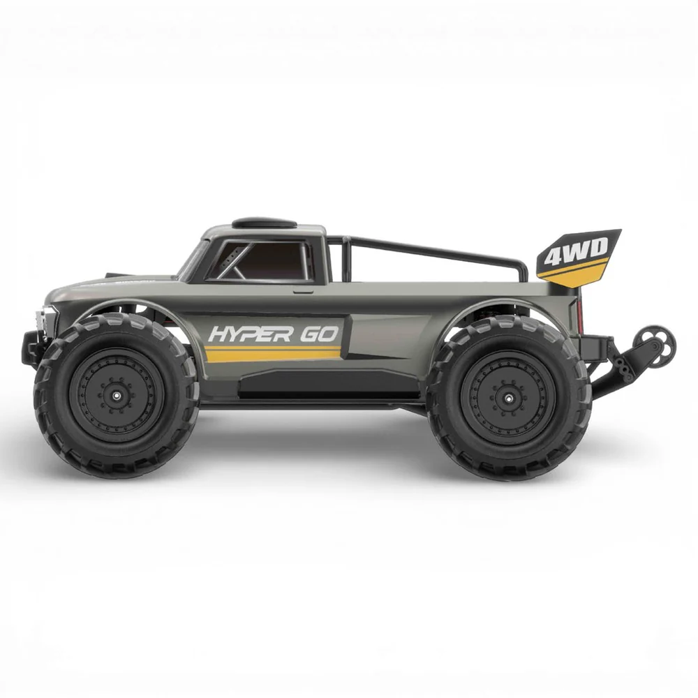 MJX 10210-G 1/10 HyperGo 4WD Brushless RC Truck Grey - Image 2
