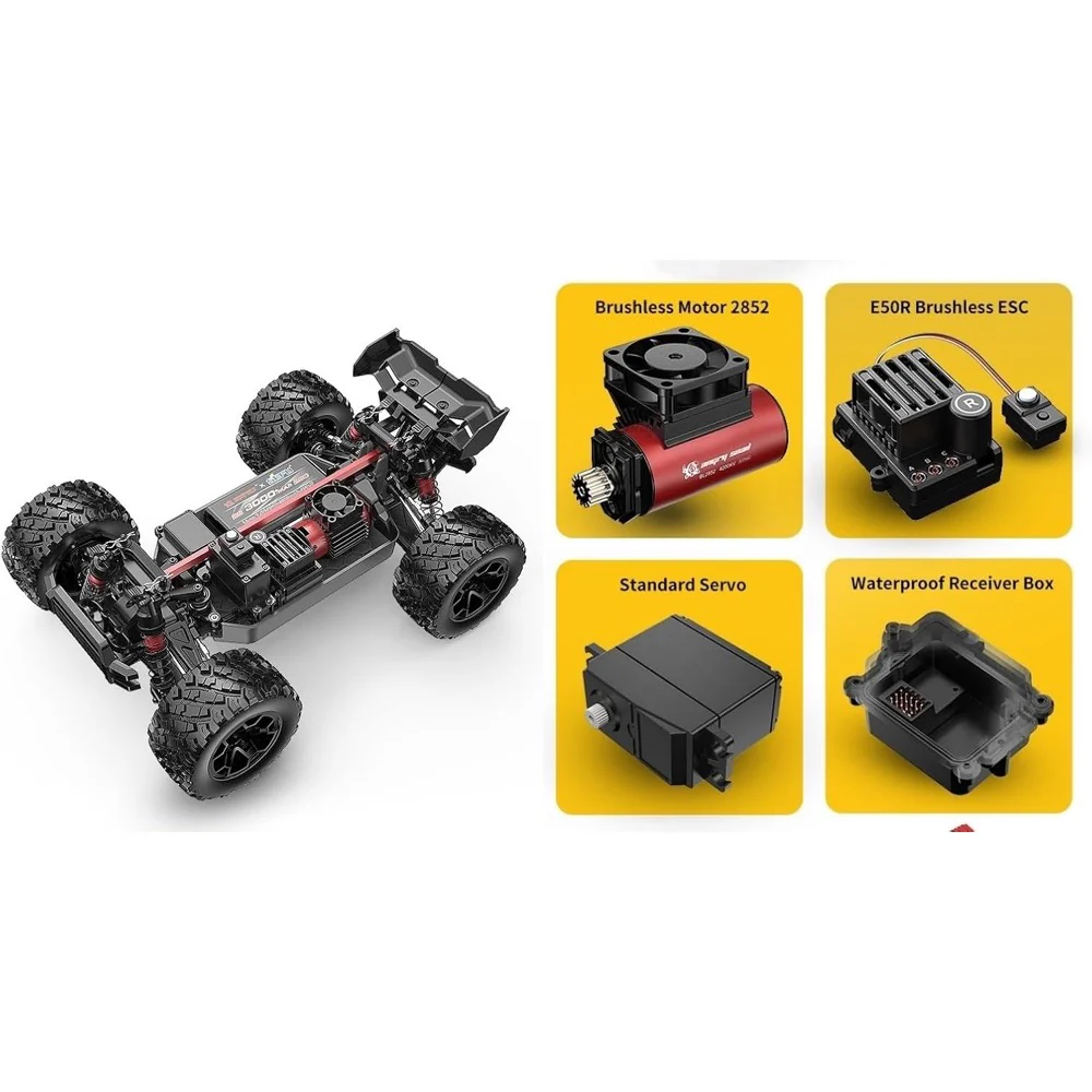 MJX 14207 1/14 Hyper Go 4WD Off-Road Brushless RC Truggy - Image 15