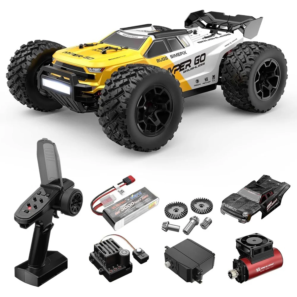MJX 14207 1/14 Hyper Go 4WD Off-Road Brushless RC Truggy - Image 4